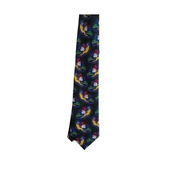 Dr Suess Tie Green Eggs And Ham Polyester Men's Necktie - Picture 1 of 6